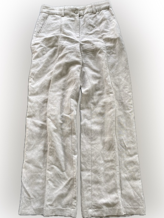 H&M Pants - H&M Wide-Leg Linen Blend Trousers